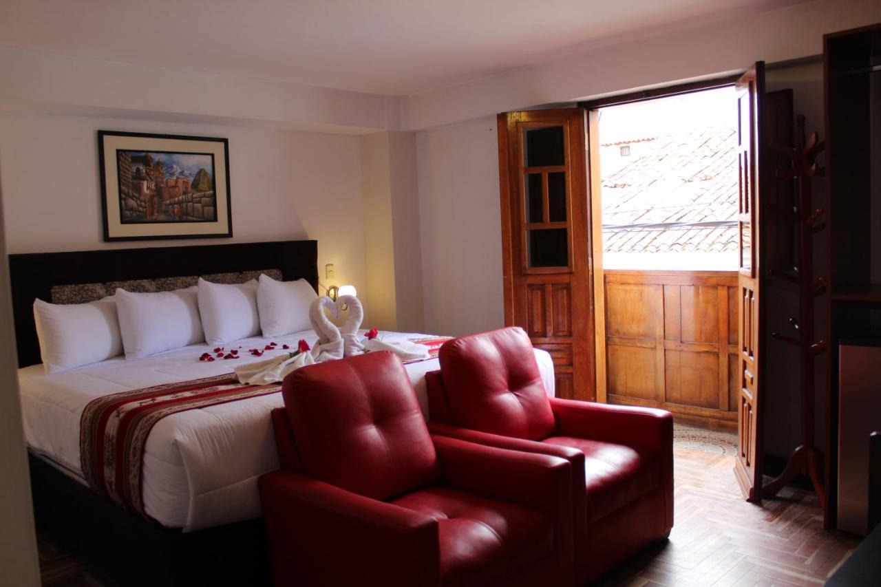 Hotel Montecristo クスコ エクステリア 写真